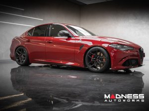 Alfa Romeo Giulia Custom Wheels - EVO-4R by Vossen - Satin Black